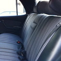 Seat belts and rear bench in place